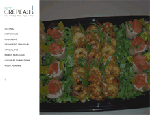 Tablet Screenshot of buffetcrepeau.com